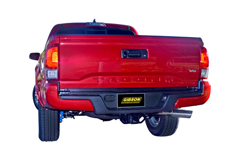 Gibson 16-22 Toyota Tacoma TRD Sport 3.5L 2.5in Cat-Back Single Exhaust - Stainless Gibson