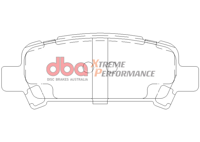 DBA Extreme Performance Rear Brake Pads - DB1379XP DBA