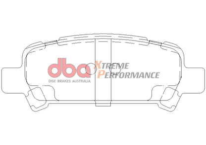 DBA Extreme Performance Rear Brake Pads - DB1379XP DBA