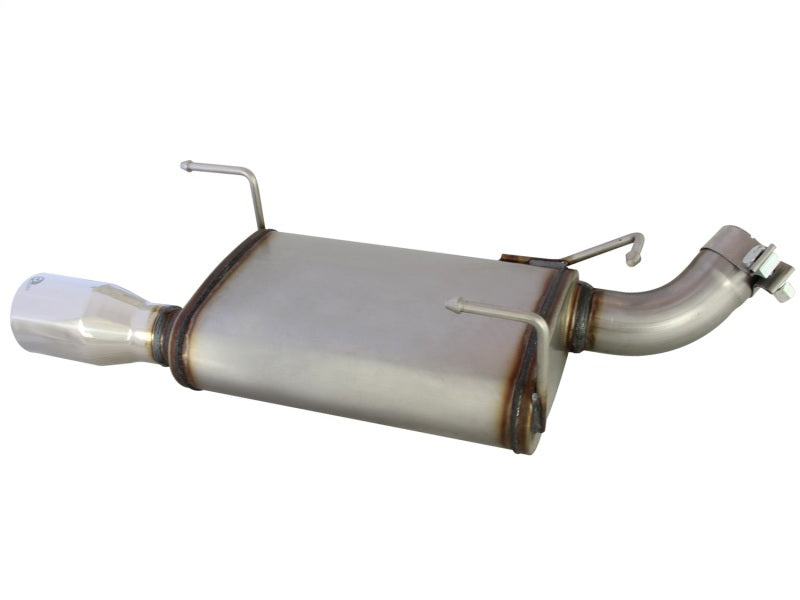 aFe Axle-Back Exhaust 2.5in 409SS w/Polished Tip 05-09 Ford Mustang V6 4.0L aFe