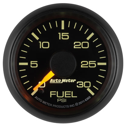 Autometer Factory Match Chevy 2-1/16in FSE 0-30 PSI Fuel Pressure Gauge 8360