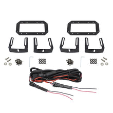 Load image into Gallery viewer, Westin HDX Flush Mount B-FORCE LED Light Kit (Set of 2) w/wiring harness - Black - eliteracefab.com