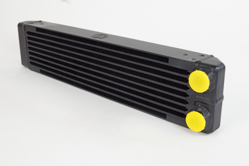 CSF Universal Dual-Pass Oil Cooler - M22 x 1.5 Connections 22x4.75x2.16 - eliteracefab.com