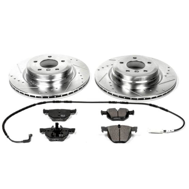 Power Stop 2006 BMW 330i Rear Z23 Evolution Sport Brake Kit PowerStop