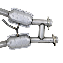 Load image into Gallery viewer, BBK 94-95 Mustang 5.0 High Flow H Pipe With Catalytic Converters - 2-1/2 - eliteracefab.com