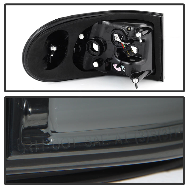 Spyder Toyota FJ Cruiser 07-13 Light Bar LED Tail Lights Smoke ALT-YD-TFJ07-LBLED-SM - eliteracefab.com