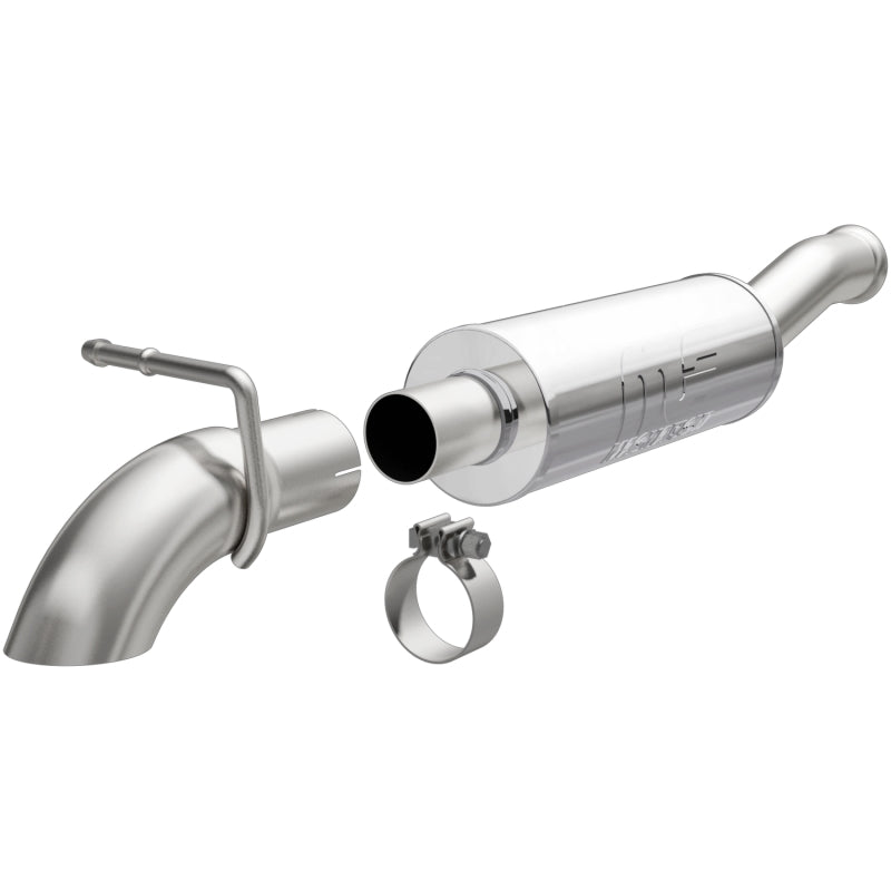 MagnaFlow 18-19 Jeep Wrangler 3.6L 2.5in Turndown Exit Stainless Steel Cat-Back Exhaust Magnaflow