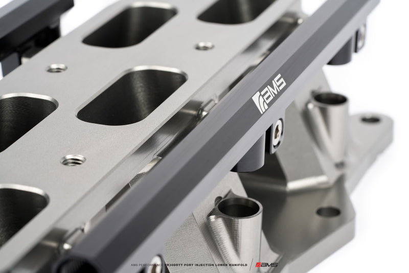 AMS Performance ALP.28.08.0002-2 Infiniti Q50/Q60 Port Injection Lower Manifold - Gunmetal