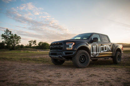 ICON 2017+ Ford Raptor Front 3.0 Series Shocks VS RR CDCV Coilover Kit - eliteracefab.com