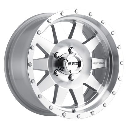 Method MR301 The Standard 17x9 -12mm Offset 5x5.5 108mm CB Machined/Clear Coat Wheel - eliteracefab.com