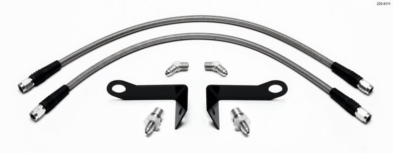 Wilwood Flexline Kit Front 2005-08 Ford Mustang w/ SL4 or SL6 Caliper - eliteracefab.com