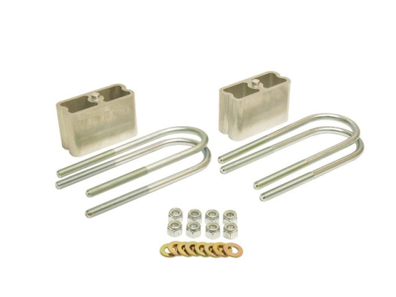 Belltech LOWERING BLOCK KIT 3inch EXTRUDED BLOCKS - eliteracefab.com