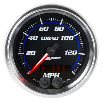 Autometer Cobalt 3-3/8in 0-140MPH In-Dash Electronic GPS Programmable Speedometer 6280