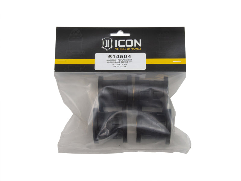 ICON 58450 / 58451 Replacement Bushing & Sleeve Kit - eliteracefab.com