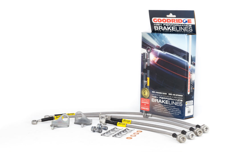 Goodridge 09-13 Honda Fit (non-EV Models) Brake Lines - eliteracefab.com