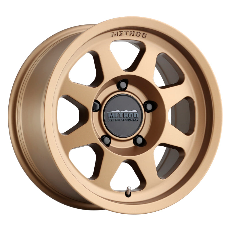 Method MR701 17x8.5 0mm Offset 5x150 110.5mm CB Method Bronze Wheel - eliteracefab.com