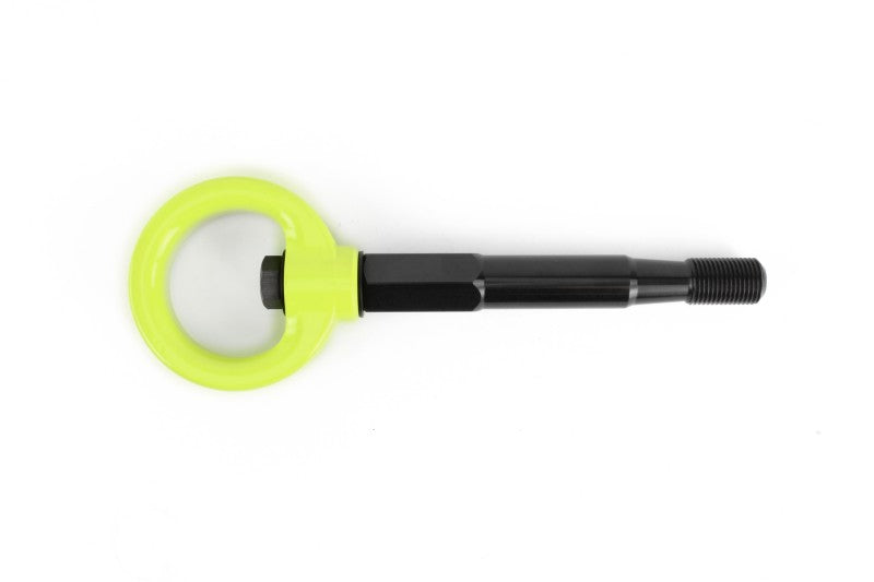 Perrin 15-17 Subaru WRX/STI Tow Hook Kit (Front) - Neon Yellow - eliteracefab.com