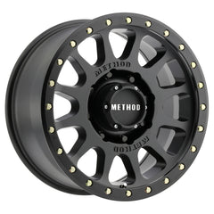 Method MR305 NV HD 17x8.5 0mm Offset 8x6.5 130.81mm CB Matte Black Wheel - eliteracefab.com
