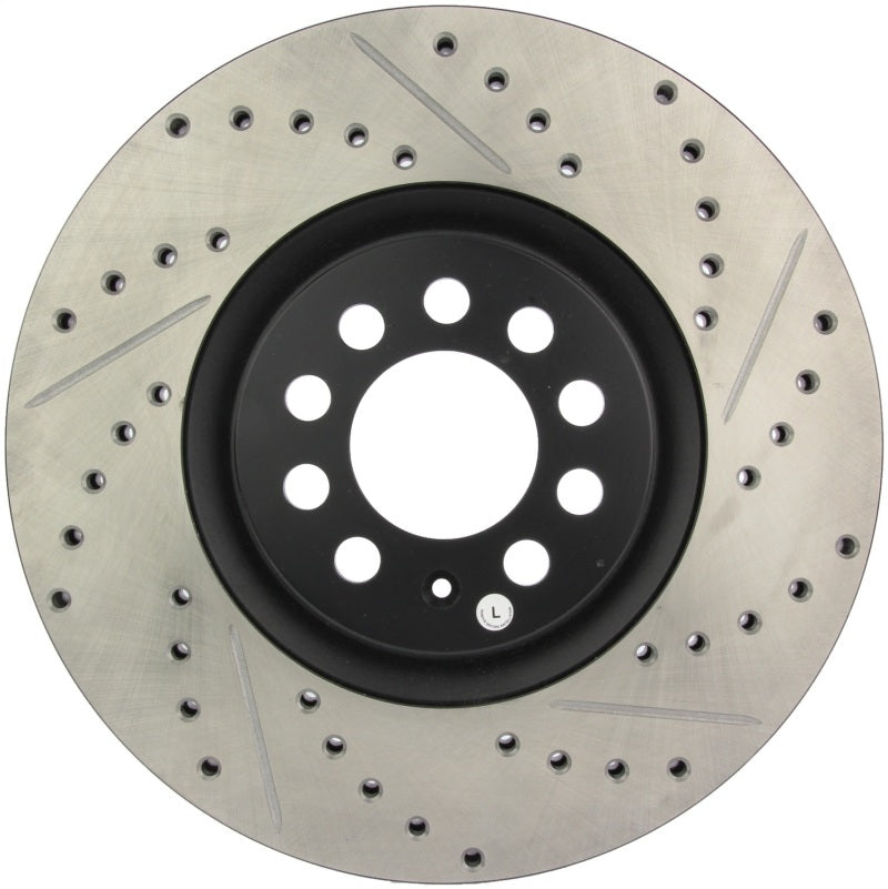 StopTech Slotted & Drilled Sport Brake Rotor - eliteracefab.com