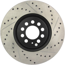 Load image into Gallery viewer, StopTech Slotted &amp; Drilled Sport Brake Rotor - eliteracefab.com