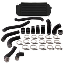 Load image into Gallery viewer, Mishimoto 2017+ Ford F150 3.5L EcoBoost Performance Intercooler Kit - Black Cooler Black Pipes - eliteracefab.com