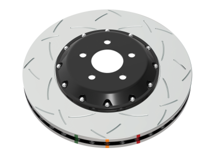 DBA 19+ Chevrolet Camaro ZL1 (w/ NAS Nuts) 5000 Series Black Hat XD Dimple KP Brake Rotor - Black DBA