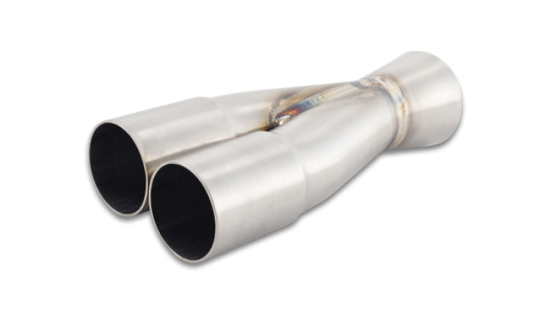 Vibrant Performance 2-1 Merge Collector, 1.50in Inlet ID x 2.00in, Outlet OD, 7.00in Overall Length, Header/Turbo Manifold Fabrication - Part 10364