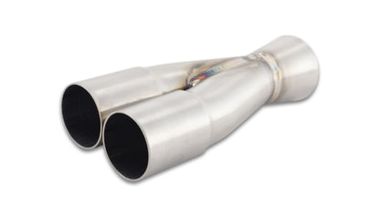 Vibrant Performance 2-1 Merge Collector, 1.50in Inlet ID x 2.00in, Outlet OD, 7.00in Overall Length, Header/Turbo Manifold Fabrication - Part 10364