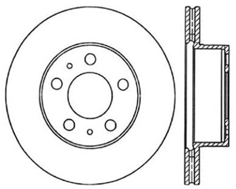 StopTech Slotted Sport Brake Rotor Stoptech