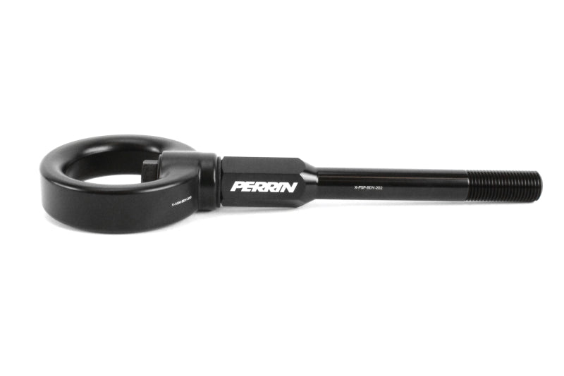 Perrin 02-07 Subaru WRX/STI Tow Hook Kit (Front) - Flat Black - eliteracefab.com