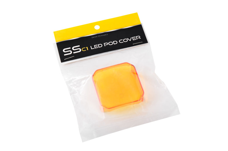 Diode Dynamics Stage Series C1 LED Pod Cover - Yellow Each Diode Dynamics