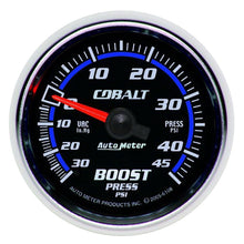 Load image into Gallery viewer, AutoMeter GAUGE; VAC/BOOST; 2 1/16in.; 30INHG-45PSI; MECHANICAL; COBALT - eliteracefab.com