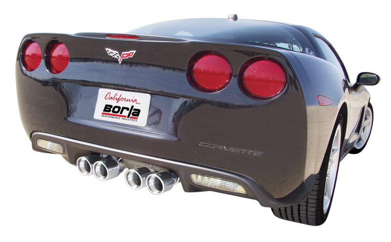 Borla 05-08 Chevy Corvette Coupe/Conv 6.0L/8cyl 6.2L/8cyl 6spd AT/MT RWD X Pipe - eliteracefab.com