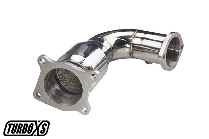 TURBOXS FRONT PIPE WITH CATALYTIC CONVERTER SUBARU WRX; 2015-2017 - eliteracefab.com