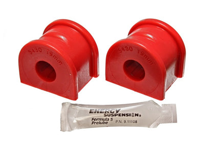 Energy Suspension 97-04 Chevy Corvette Red 19mm Rear Sway Bar Bushing Set - Reuse OE Brackets - eliteracefab.com