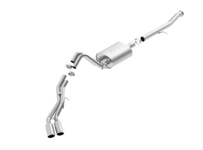 Borla 15-16 Cadillac Escalade ESV/Yukon Denali XL 6.2L V8 AT Split Side Ext SS S-Type CB Exhaust - eliteracefab.com