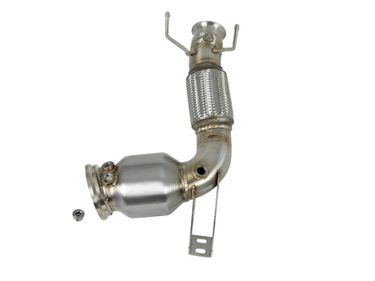 aFe Twisted Steel Street Series Down-Pipe 14-19 MINI Cooper S L4-2.0L (t) - eliteracefab.com