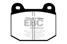 Load image into Gallery viewer, EBC 08+ Lotus 2-Eleven 1.8 Supercharged Redstuff Front Brake Pads - eliteracefab.com