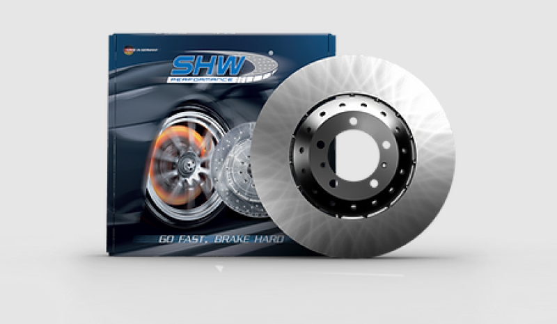 SHW 19-20 Ford Mustang Shelby GT350 5.2L (From 2/4/2019) Left Front Smooth Lightweight Brake Rotor - eliteracefab.com