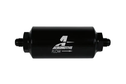 Aeromotive Fuel Filter 10 Micron AN-06 Male Black - eliteracefab.com