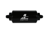 Aeromotive Fuel Filter 10 Micron AN-06 Male Black P/N 12347