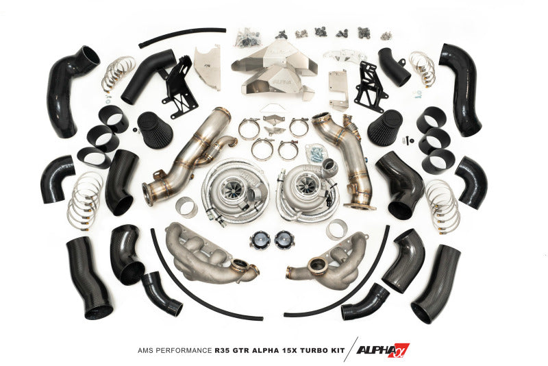 AMS Performance ALP.07.14.0119-2 09-21 Alpha 15X R35 GTR Turbo Kit with 1.01 A/R Housing (G35 900)