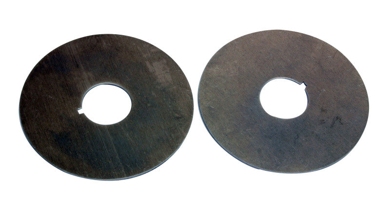 Moroso Belt Guide - 3.5in x .062in - Aluminum - 2 Pack Moroso
