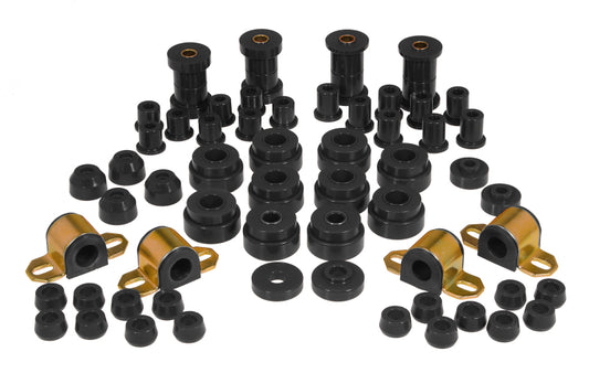 Prothane Total Vehicle Suspension Bushing Kit for 1976–1979 Jeep CJ5/CJ7, Black – 1-2002-BL