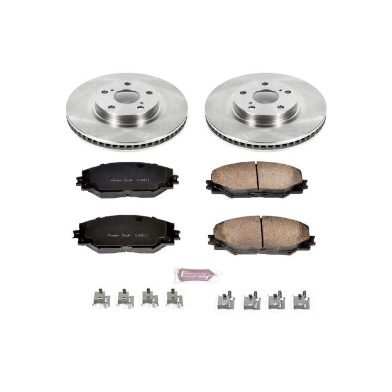 Power Stop 09-10 Pontiac Vibe Front Autospecialty Brake Kit - eliteracefab.com