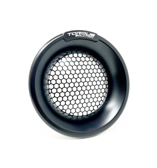 Torque Solution Turbo Velocity Stack Shield (Black) for For 4" Inlet - TS-VS-740-BK