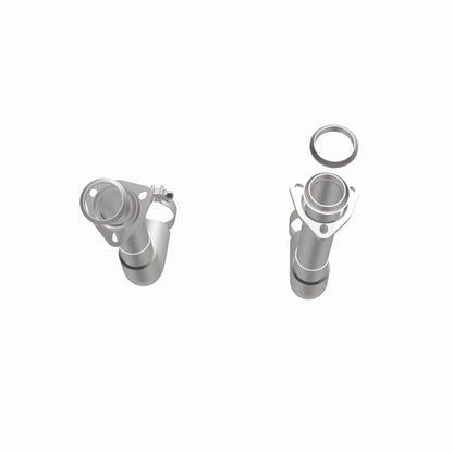 MagnaFlow 66-72 Chevy C10 Pickup V8 2-Piece Front Exhuast Pipe Kit (2in Tubing/Clamps/Inlet Flanges) Magnaflow