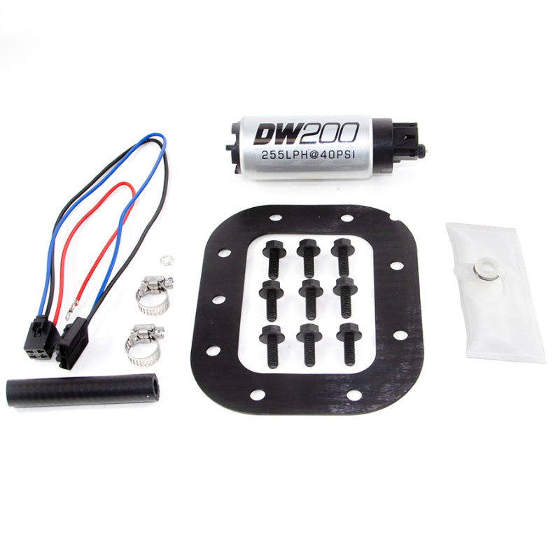 DeatschWerks 86-89 Chevy Corvette 5.7L DW200 255 LPH In-Tank Fuel Pump w/ Install Kit - eliteracefab.com