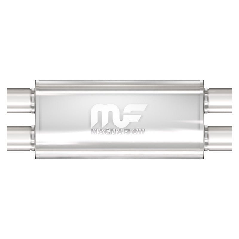 MagnaFlow Muffler Mag SS 18X5X8 2.5 D/D - eliteracefab.com