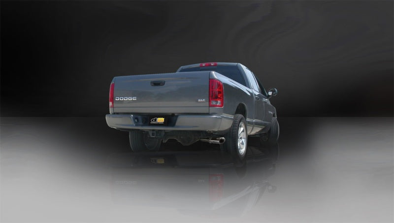 Corsa/dB 04-05 Dodge Ram Quad Cab/Short Bed 1500 4.7L V8 Polished Sport Cat-Back Exhaust CORSA Performance